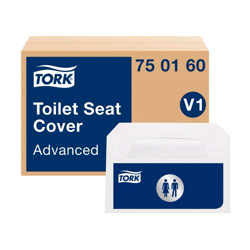 Покрытия на унитаз Tork индивидуальные бумажные (250 шт)