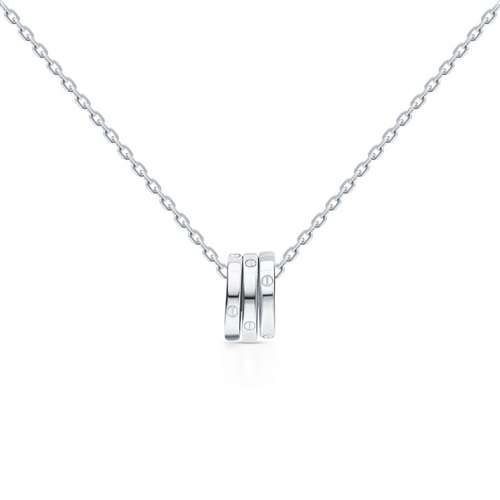 Колье из серебра