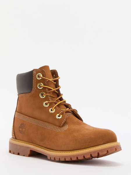Женские ботинки TIMBERLAND (натуральный нубук/натуральная кожа) TIMBERLAND PREMIUM 6 INCH
