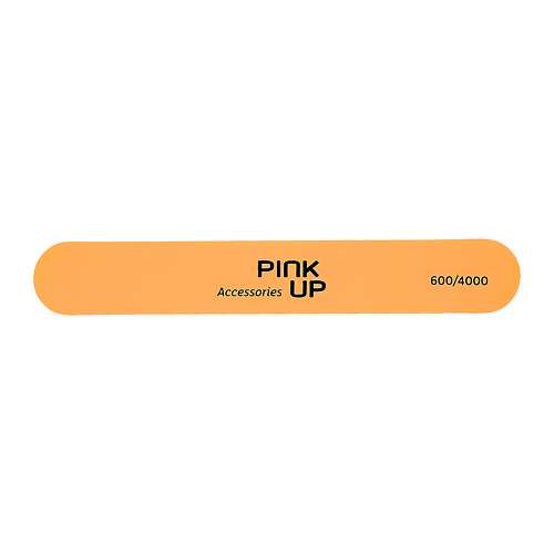PINK UP Пилка полировочная для ногтей ACCESSORIES 600/4000 грит