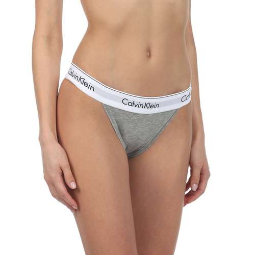 Женские трусы CALVIN KLEIN (хлопок/модал) HIGH LEG TANGA