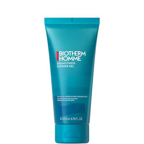 BIOTHERM Освежающий шампунь и гель для душа с океанскими минералами Homme Aquafitness