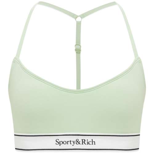 Топ SPORTY & RICH SERIF LOGO SPORTS BRA