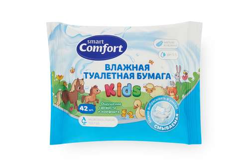 Влажная туалетная бумага Hoff Kids