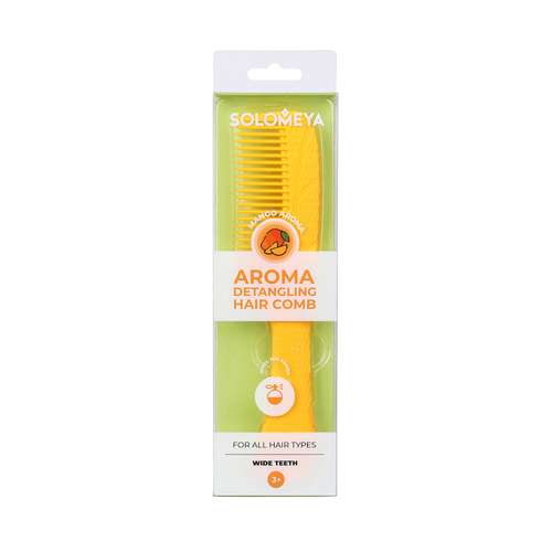 Aroma Detangling Hair Comb Mango Арома-расческа гребень для волос с ароматом манго