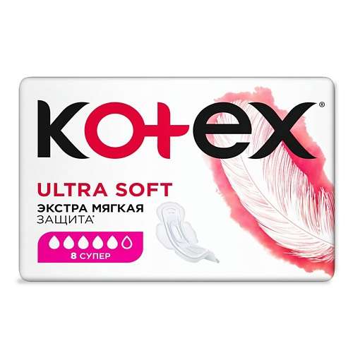 KOTEX Прокладки гигиенические Ультра Софт Супер