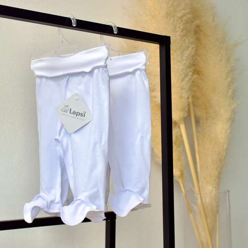 Комплект Lapsi № 3.1 ползунки 2 шт, цвет белый, р. 36 (50-56)