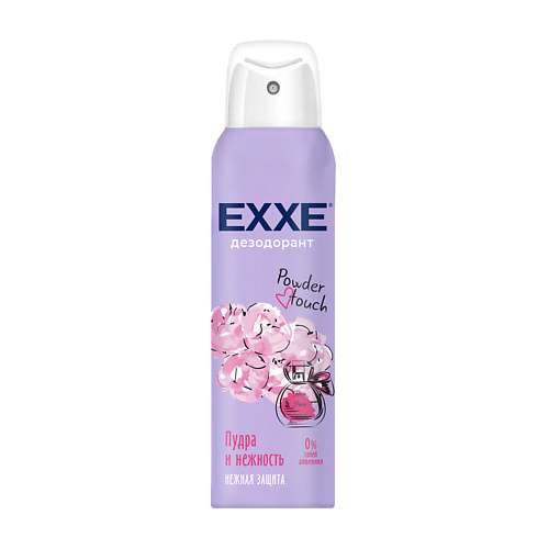EXXE Дезодорант спрей Powder touch Пудра и нежность