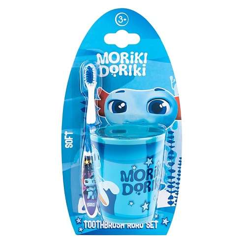 MORIKI DORIKI Набор для чистки зубов Ruru