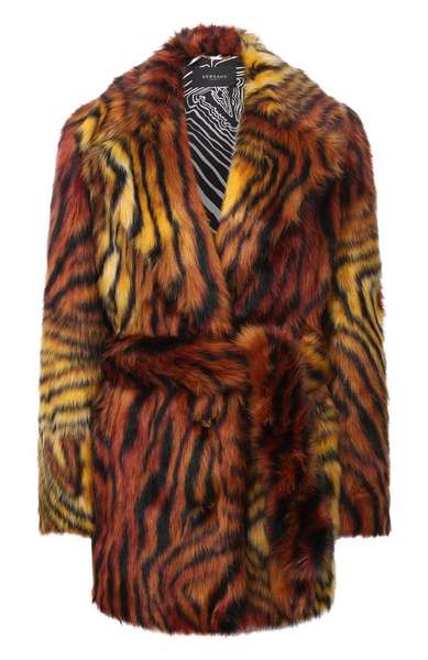 Шуба из экомеха