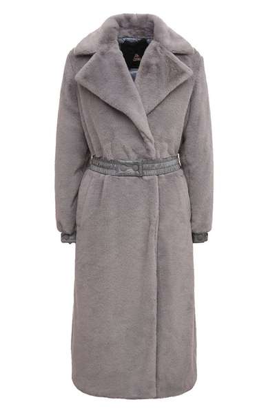 Шуба из экомеха