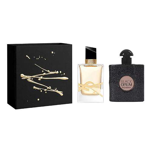 YVES SAINT LAURENT Парфюмерный набор Libre+Black Opium коробка