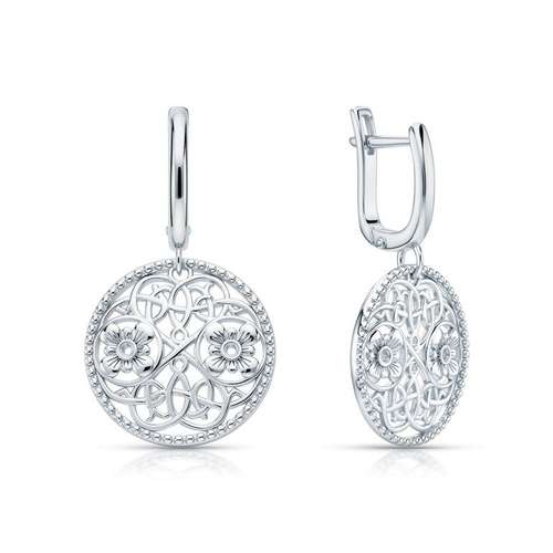 Серьги из серебра