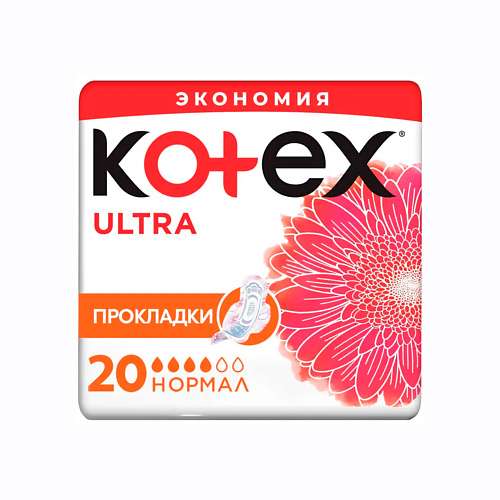 KOTEX Прокладки гигиенические Ультра Сетч Нормал Fast Absorb