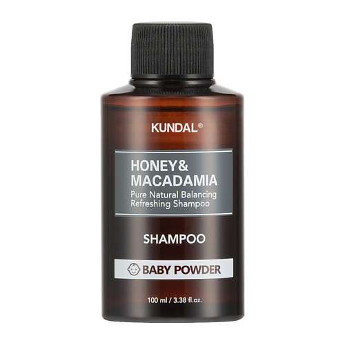 KUNDAL Шампунь для волос с ароматом Детской присыпки Honey & Macadamia Shampoo