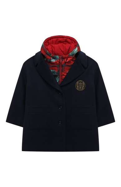 Детское: Комплект из пальто и жилета Dolce & Gabbana
