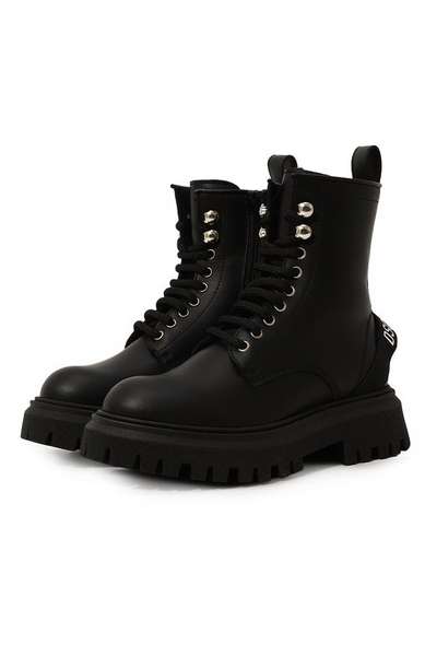 Детское: Кожаные ботинки Dsquared2