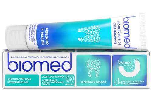 Зубная паста biomed Healthy white