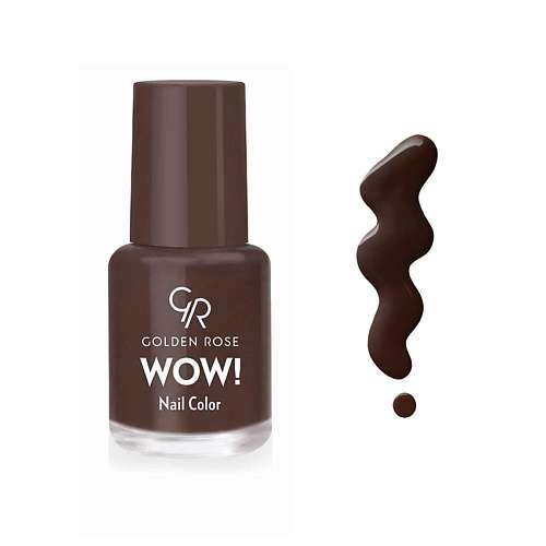 GOLDEN ROSE Лак для ногтей WOW! Nail Color Clear