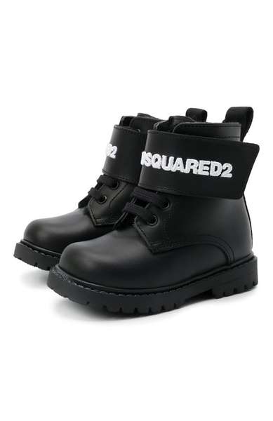 Детское: Кожаные ботинки Dsquared2