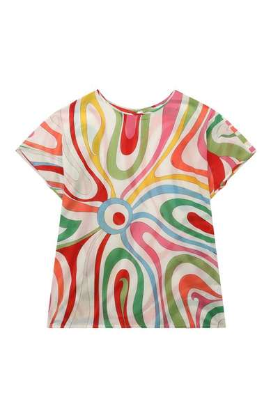 Детское: Хлопковая туника Emilio Pucci