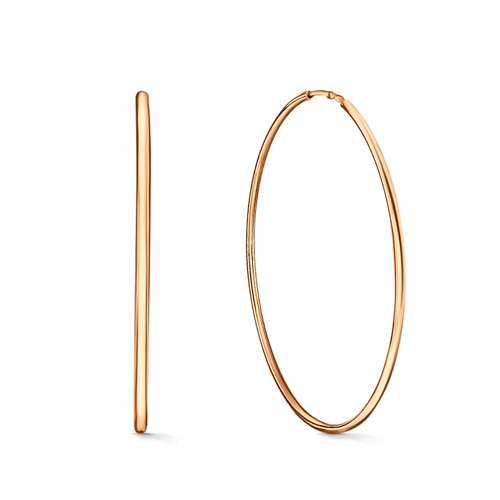 Золотые серьги-конго