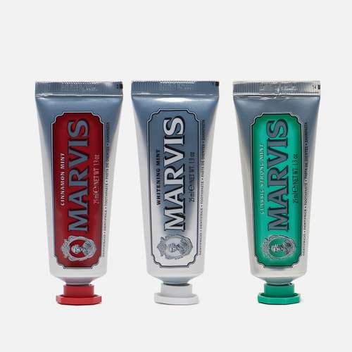 Набор зубных паст Marvis Flavour Collection 3-pcs Travel Size