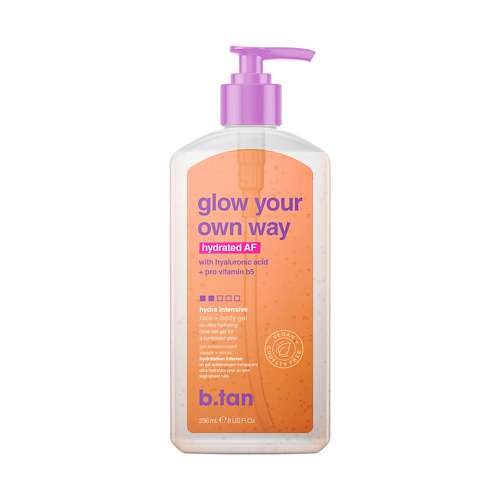 B.TAN Увлажняющий гель-автозагар для лица и тела glow your own way hydrated AF