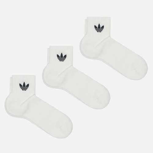Комплект носков adidas 3-Pack Ankle Mid-Cut Crew