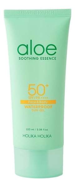 Солнцезащитный крем для лица и тела с экстрактом алоэ вера Aloe Waterproof Sun Cream SPF50+ PA++++ 70мл