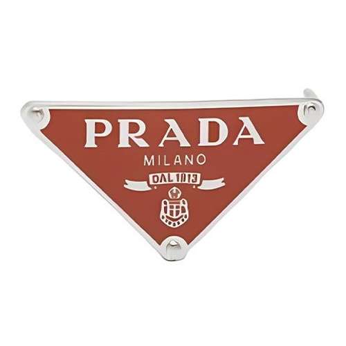 PRADA Металл, Кожа, Аксессуары, Апельсин, Мужской