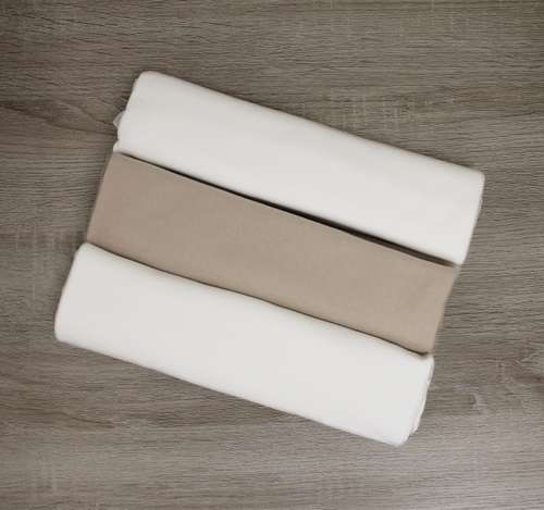 Комплект Lapsi № 6.4 пелёнки 3 шт, цвет молочный/бежевый