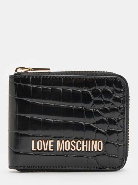 Женский кошелёк LOVE MOSCHINO (иск. кожа) SLG SIGNATURE CROCO