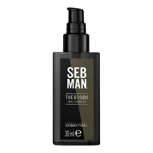 SEBASTIAN PROFESSIONAL Масло для волос и бороды для мужчин Seb Man The Groom