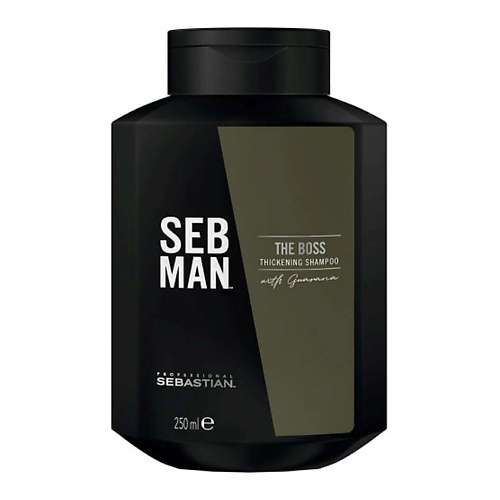 SEBASTIAN PROFESSIONAL Шампунь для волос мужской укрепляющий Seb Man The Boss