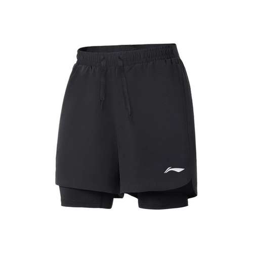 Li NING Пляжные шорты унисекс черные