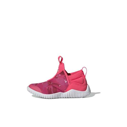 Adidas Rapidazen C Амортизация Низкий Верх Детская Беговая Обувь Розовая Белая Для Детей Возраст 3-7 Лет