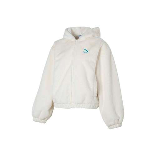 PUMA Белые Женские Бархатные Куртки