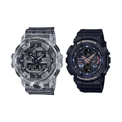 CASIO G Shock 200м Водонепроницаемый Кварцевый Механизм Смола Шнуровка Часы Унисекс Черный Циферблат