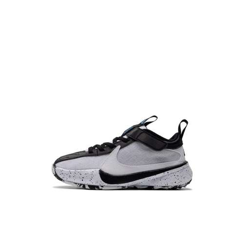 Nike Freak 5 PS (PS) Противоскользящие Устойчивые к истиранию Низкие Кеды для Детей Лайфстайл Серые
