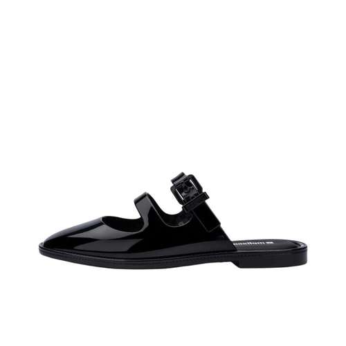 Melissa Abrasion Resistant Домашние тапочки Женские Черный