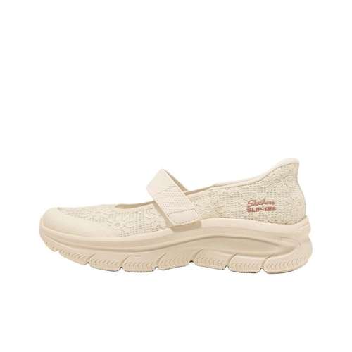 Skechers Modern Comfort Туфли Мэри Джейн Женские Сливочного цвета