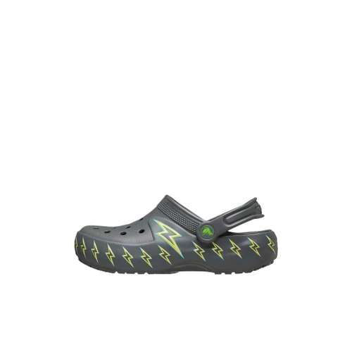 Crocs Детские сабо Low Топ Углеродное волокно Серый Kids