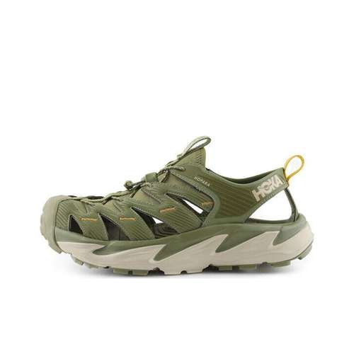 HOKA ONE ONE Hopara Collection Hopara Дышащие и Износостойкие Пляжные Сандалии Унисекс Зеленые