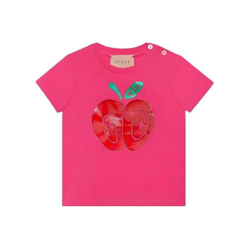 GUCCI T-рубашка Фуксия для младенцев и малышей