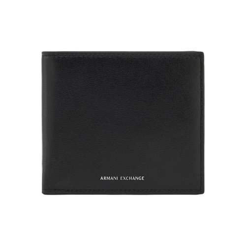 ARMANI EXCHANGEAE Кошелек из коровьей кожи Мужской Черный