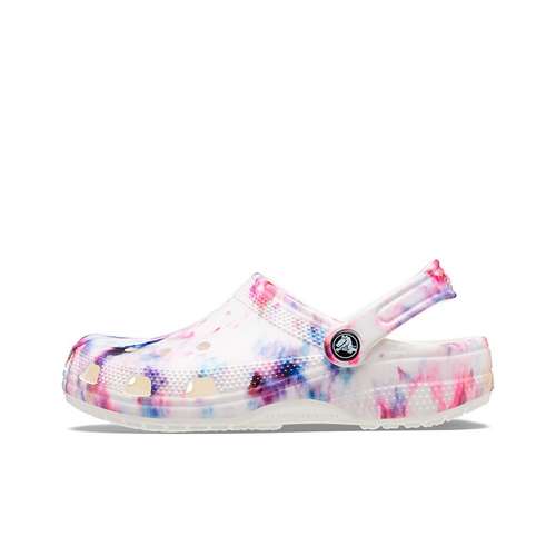 Crocs ЭВА Сабо Женские Белые Многоцветные