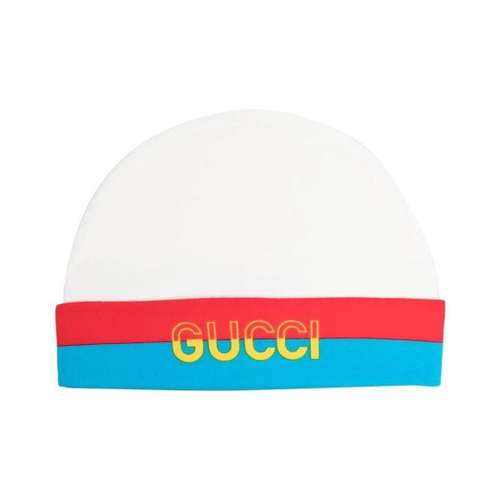 GUCCI Хлопок Шапки-бини Малыш Белый