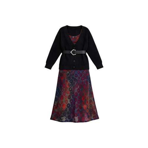 Desigual Черный Женские Комплекты с Юбкой