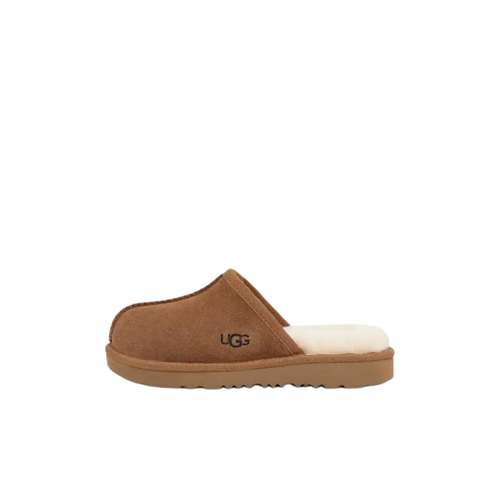 UGG Противоскользящие Термические Низкие Детские Домашние Тапочки Коричневые Малыш